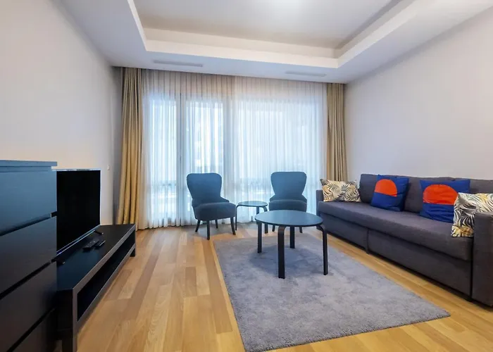 Luxurious Flat With City View In Maslak Apartment Istanbul